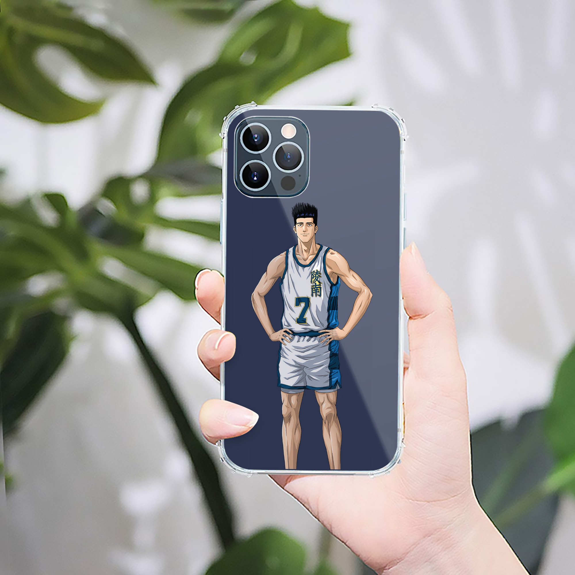 （画像用） SLAM DUNK／スラムダンク 【iPhone 12シリーズ対応】透明スマホケース（クリアソフトケース）